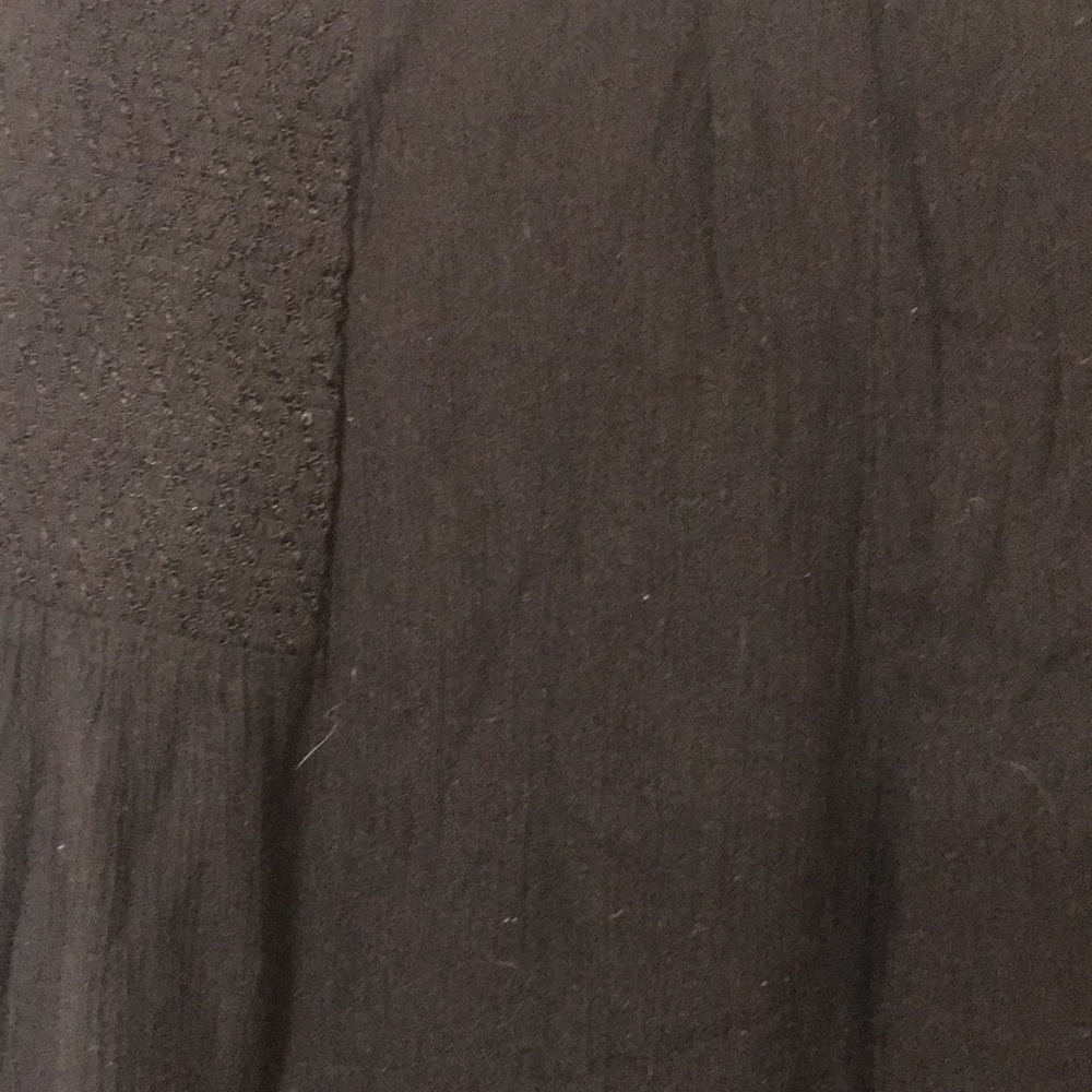 Free people black pants little design at top - Picture 6 of 10